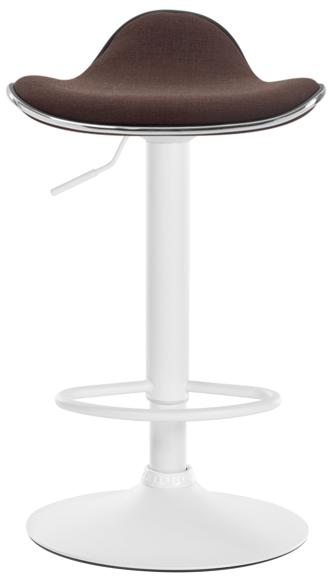 Barkruk - Barstoel - 360° Draaibaar met Verstelbare Hoogte voor Optimale Flexibiliteit Kleur bruin