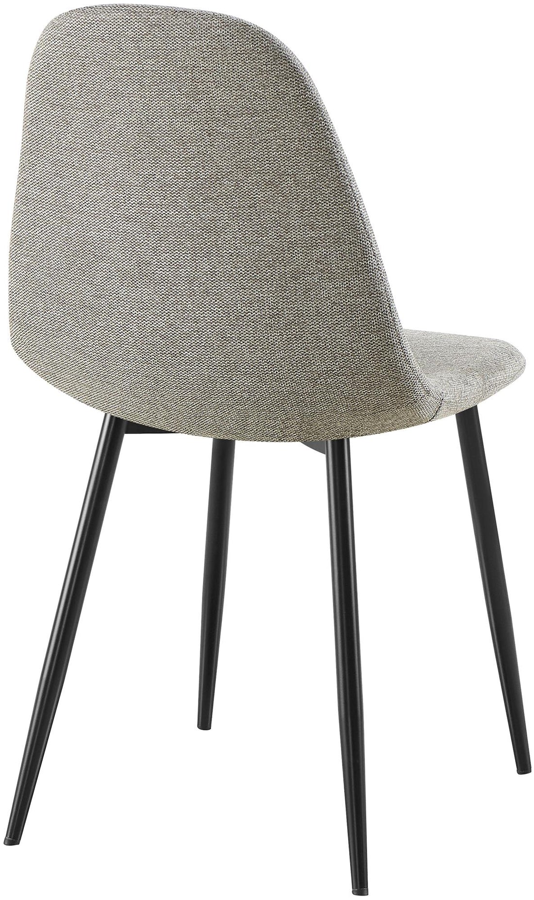 Napier Eetkamerstoel Lichtgrijs - Keukenstoel - Onderhoudsvriendelijk Design, Comfortabel Kleur lichtgrijs
