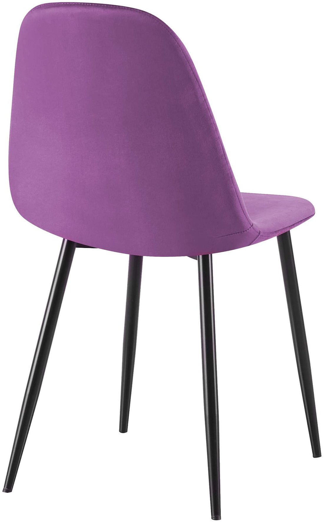 Moderne Eetkamerstoel - Keukenstoel - Onderhoudsvriendelijk & Comfortabel Design Kleur paars