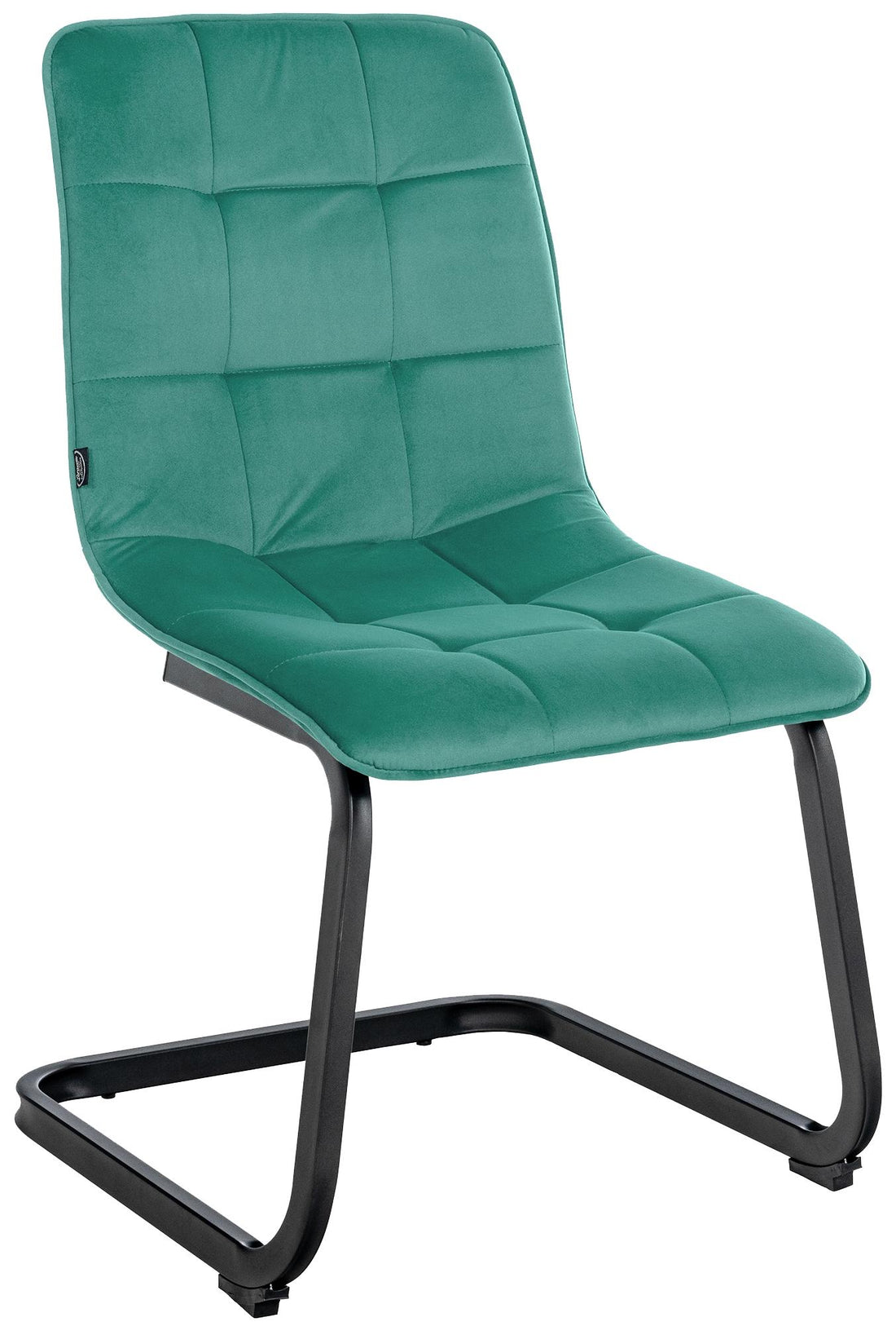 Eetkamerstoel Fluweel - Dining Chair - Hoogwaardig Comfort & Duurzaamheid Kleur donkergrijs