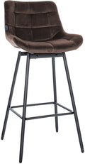 Draaibare Barkruk - Roteerbare Kruk, Stijlvol Design, Ideaal voor Modern Interieur Kleur bruin