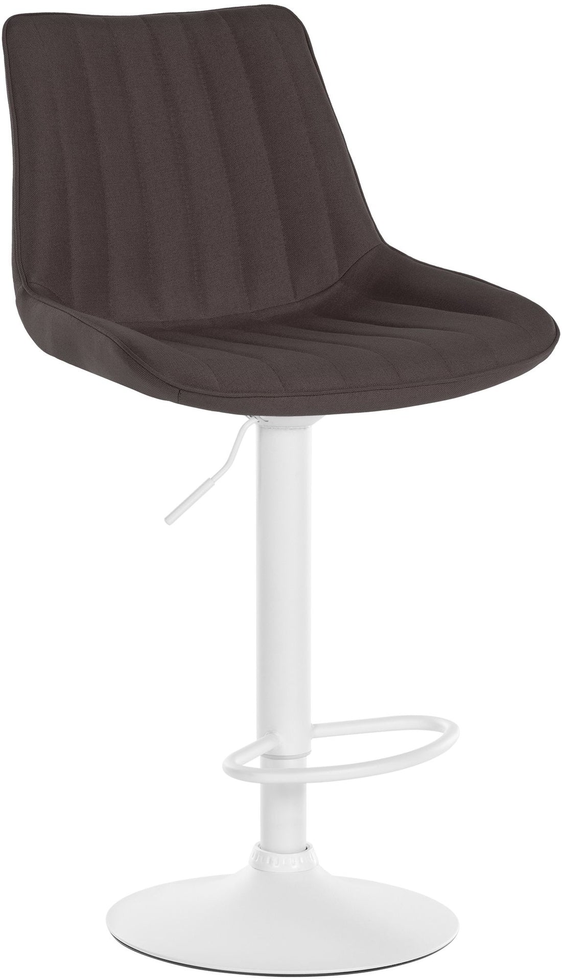Moderne Barkruk - Barstoel - 360° Draaibaar Voor Extra Comfort Kleur taupe
