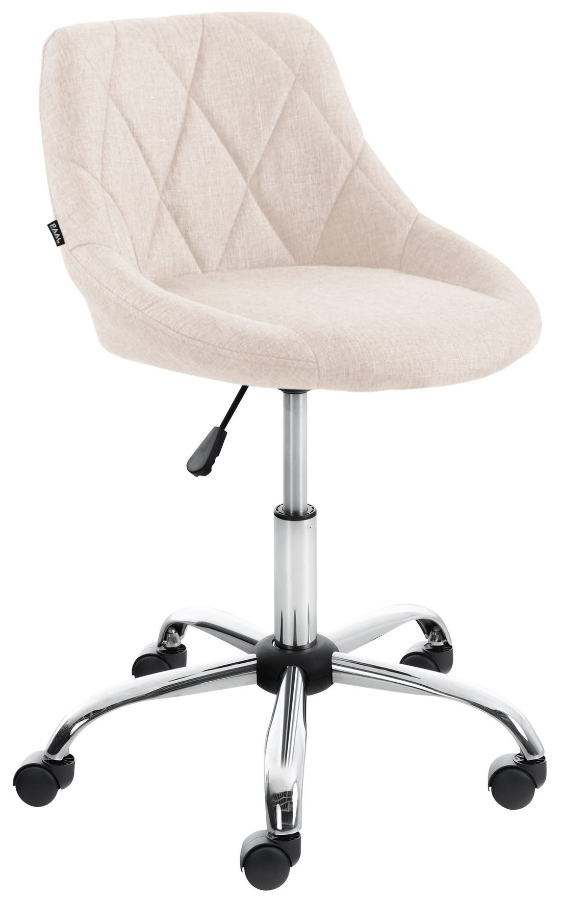Comfortabele Werkkruk - Draaiende Kruk - Optimale Zitcomfort voor Langdurig Gebruik Kleur crème