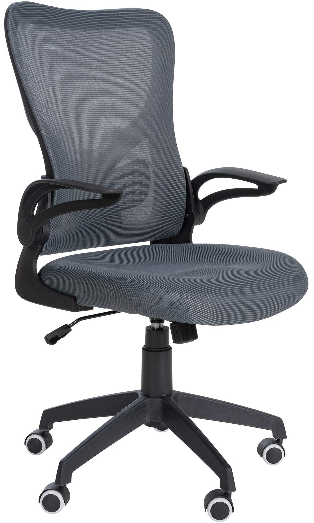 Ergonomische Bureaustoel - Kantoorstoel - Verstelbare Lendensteun voor Optimale Comfort Kleur grijs