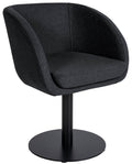 Stijlvolle Fauteuil - Loungestoel - Ultiem Zitcomfort & Duurzaam Vilt Kleur antraciet