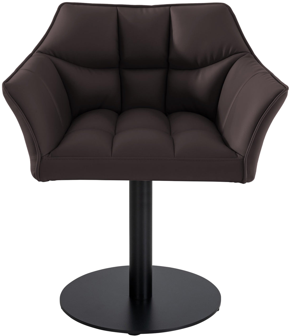 Moderne Loungestoel - Fauteuil - Eigentijdse Zitcomfort, Stabiliteit & Stijlvolle Uitstraling Kleur bruin