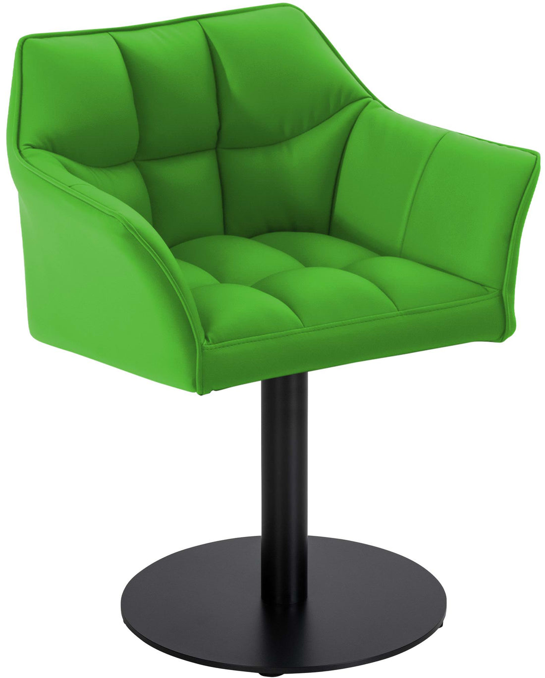 Loungestoel Kunstleer - Fauteuil - Optimaal Comfort, Veilige Onderstel Kleur groen