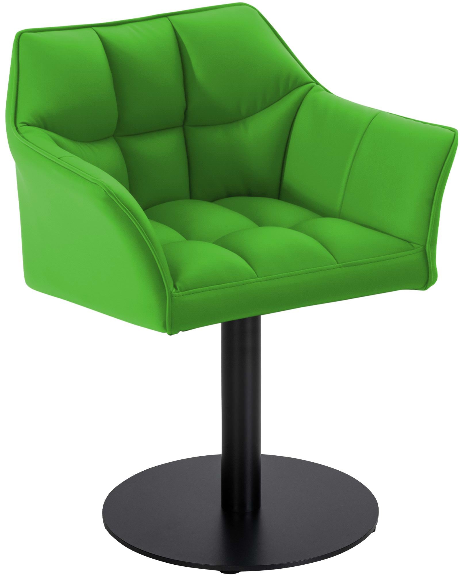 Loungestoel Kunstleer - Fauteuil - Optimaal Comfort, Veilige Onderstel Kleur groen