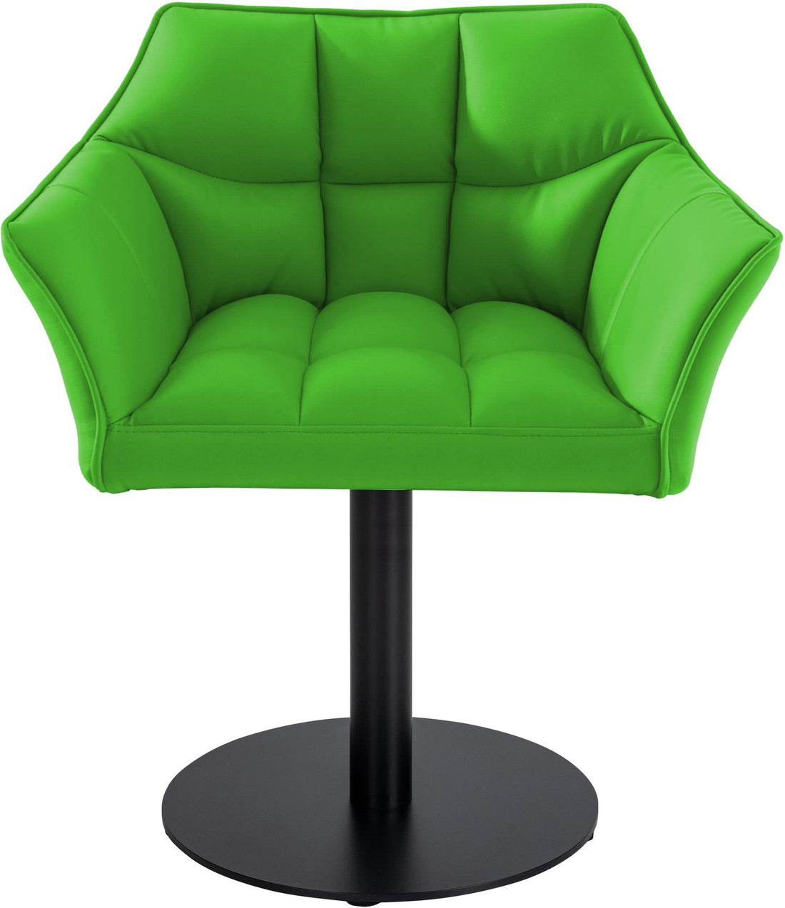 Loungestoel Kunstleer - Fauteuil - Optimaal Comfort, Veilige Onderstel Kleur groen