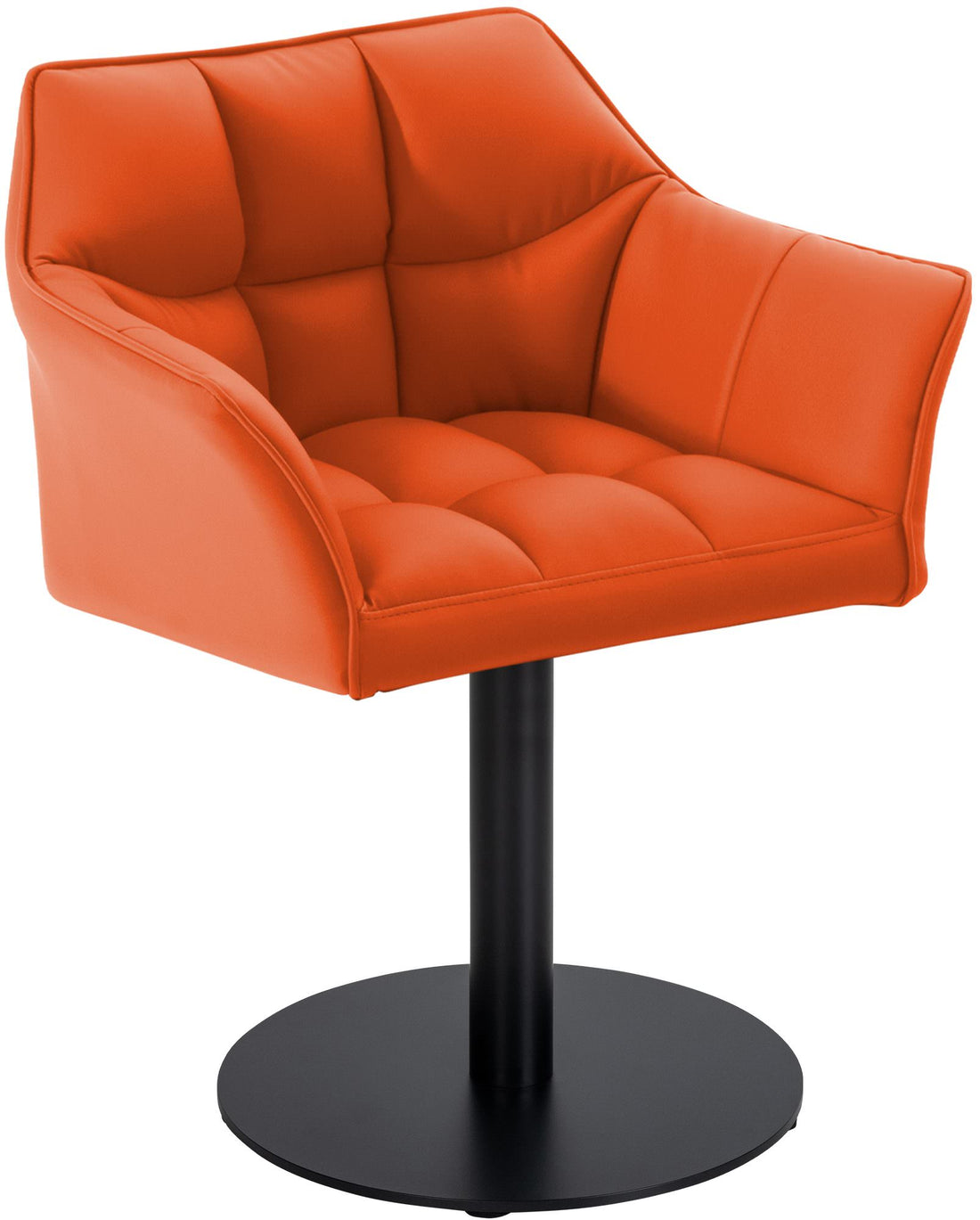 Loungestoel, Fauteuil - Ultiem Zitcomfort, Fluwelen Bekleding Kleur oranje