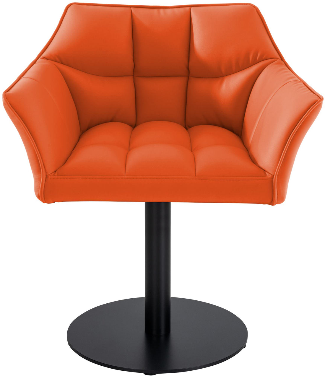 Loungestoel, Fauteuil - Ultiem Zitcomfort, Fluwelen Bekleding Kleur oranje
