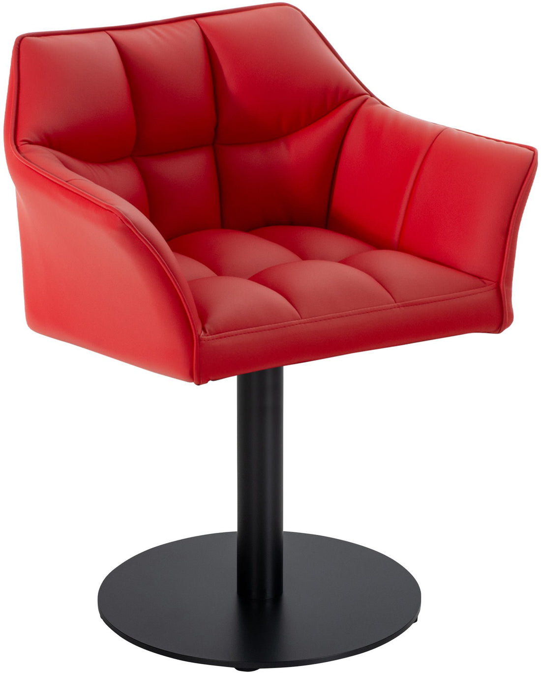 Eigentijdse Loungestoel - Clubfauteuil - Optimaal Comfort & Moderne Look Kleur rood