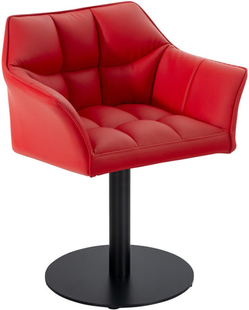 Eigentijdse Loungestoel - Clubfauteuil - Optimaal Comfort & Moderne Look Kleur rood