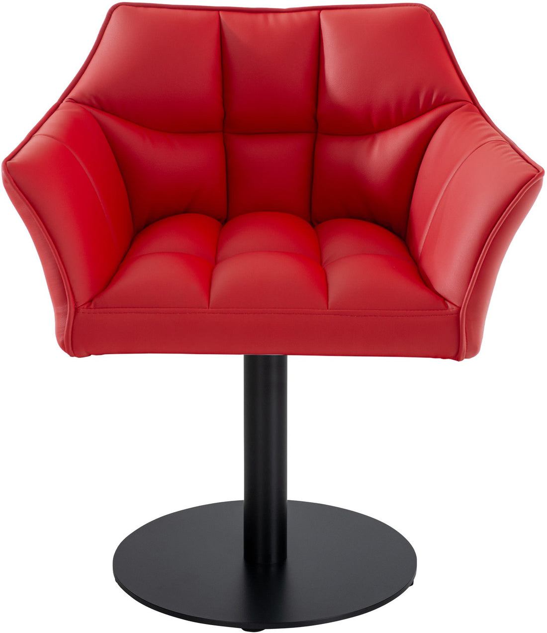 Eigentijdse Loungestoel - Clubfauteuil - Optimaal Comfort & Moderne Look Kleur rood