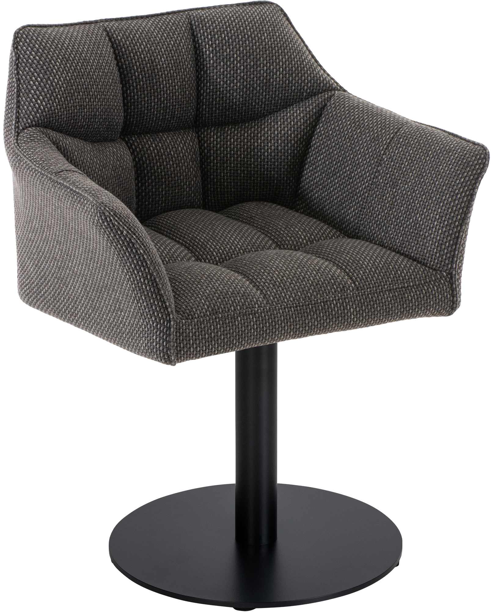 Moderne Loungestoel - Relaxfauteuil - Optimaal Zitcomfort, Eigentijds Design Kleur titaangrijs