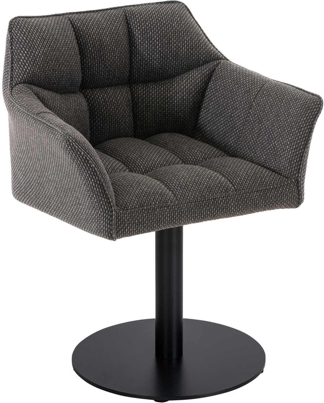 Moderne Loungestoel - Relaxfauteuil - Optimaal Zitcomfort, Eigentijds Design Kleur titaangrijs