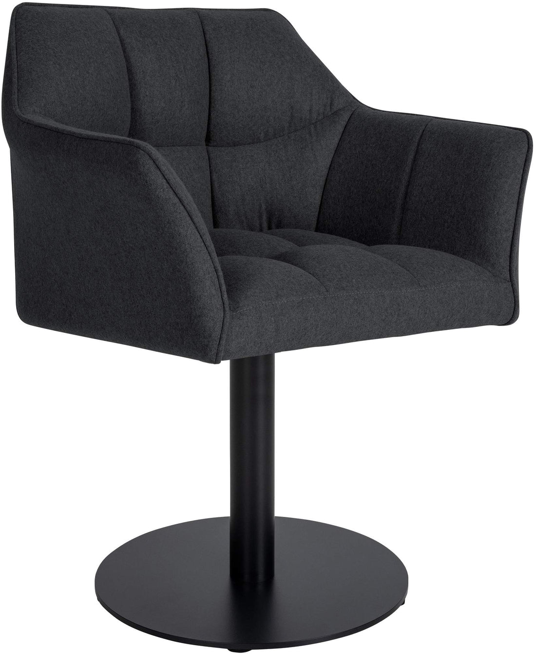 Loungestoel Antraciet - Clubfauteuil - Modern Zitcomfort, Duurzame Bekleding Kleur antraciet