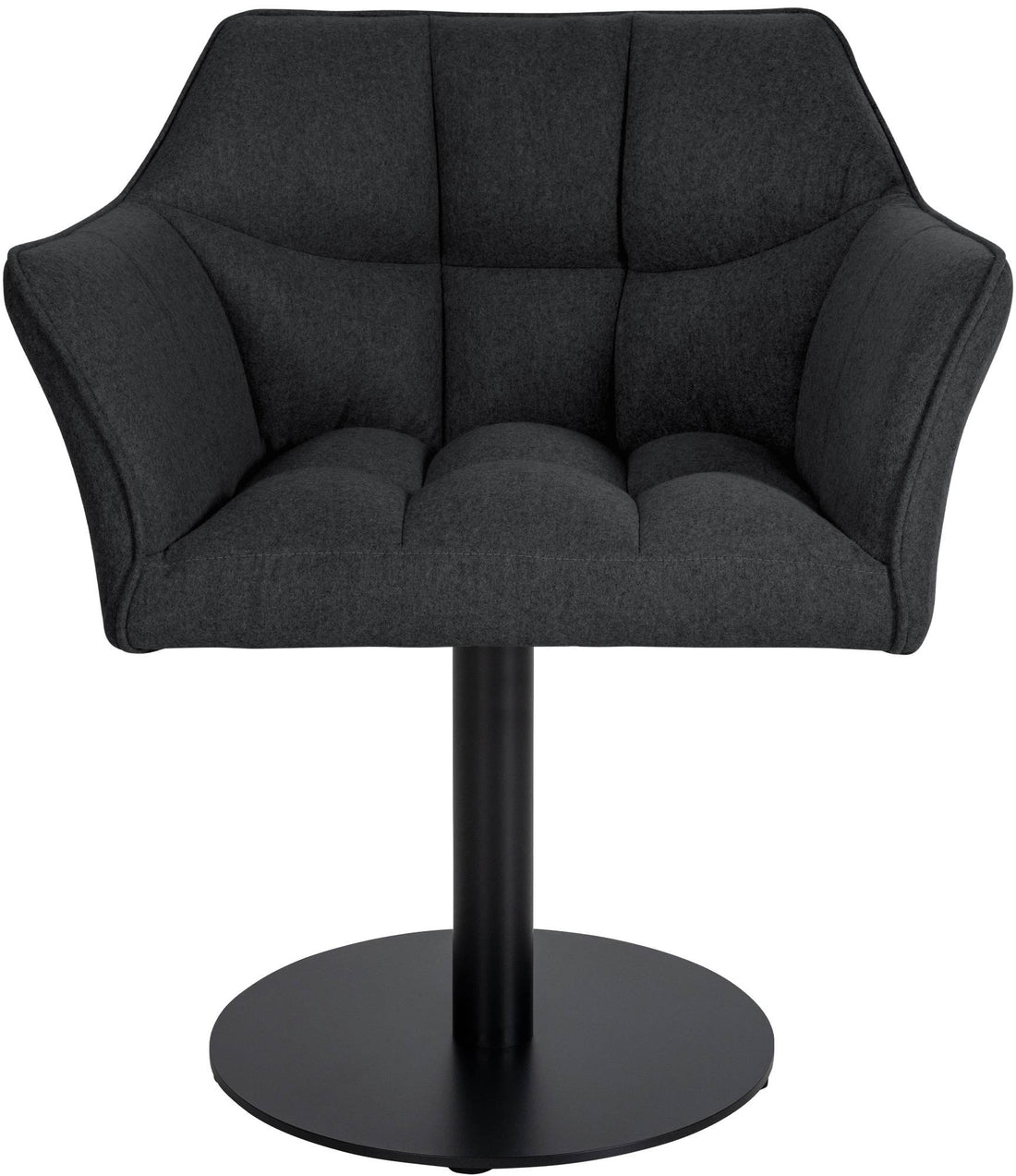 Loungestoel Antraciet - Clubfauteuil - Modern Zitcomfort, Duurzame Bekleding Kleur antraciet