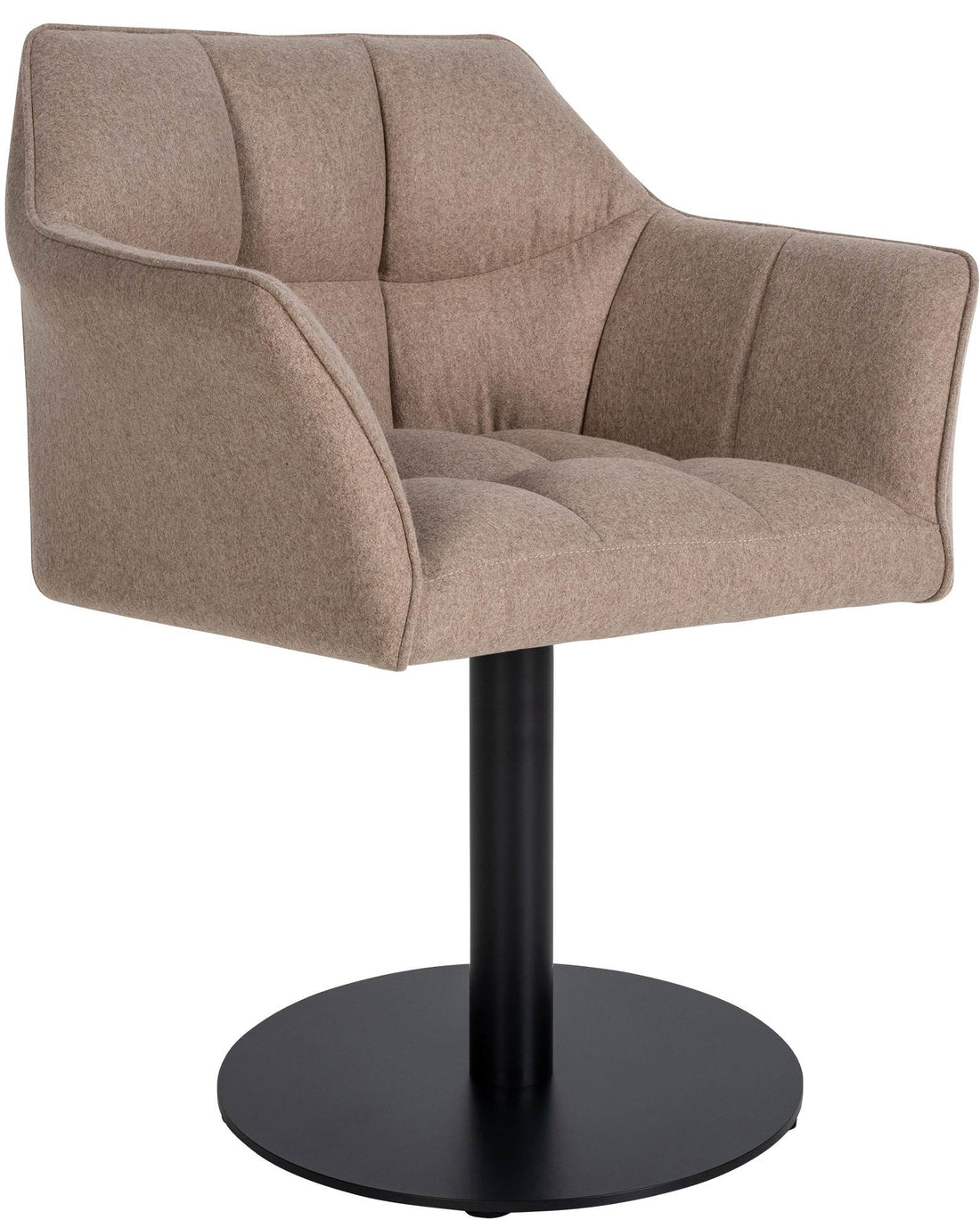 Comfortabele Loungestoel - Zitstoel - Optimale Stabiliteit, Luxe uitstraling Kleur taupe