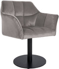 Loungestoel Grijs, Clubstoel, Modern Zitcomfort & Exclusieve Uitstraling Kleur grijs