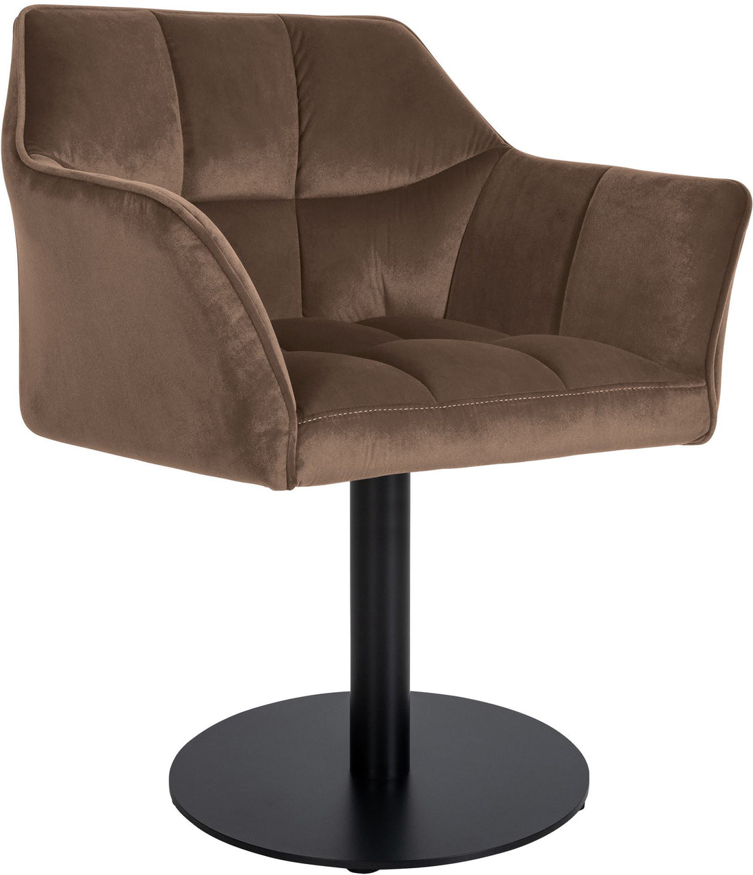 Moderne Loungestoel - Relaxfauteuil - Optimale Comfort, Metalen Onderstel Kleur bruin