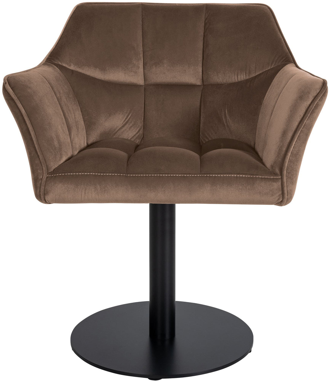 Moderne Loungestoel - Relaxfauteuil - Optimale Comfort, Metalen Onderstel Kleur bruin