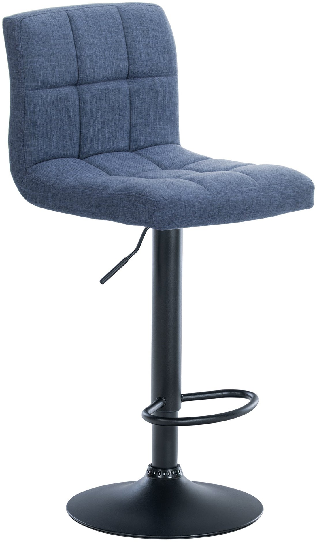 Barkruk Voetensteun - Kruk - 360° Draaibare Zitting voor Optimaal Comfort Kleur blauw