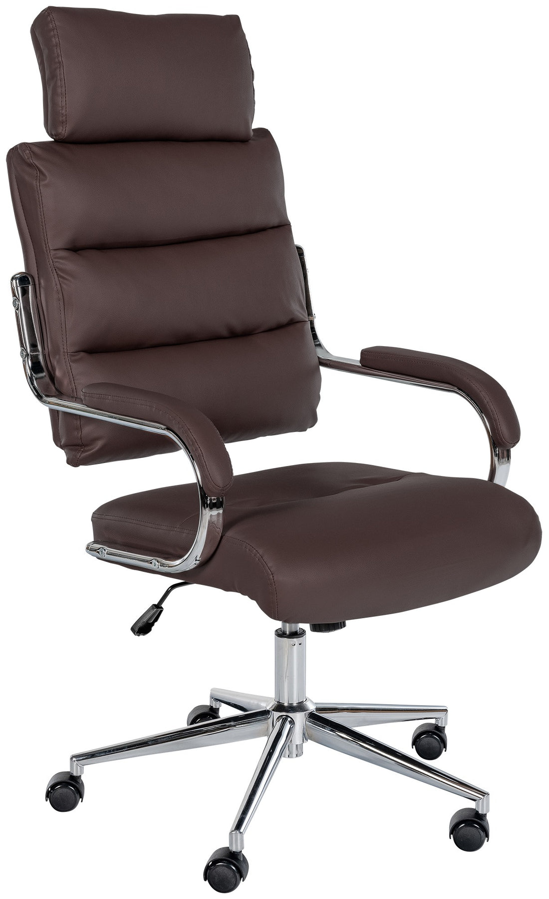 Ergonomische Bureaustoel - Kantoorstoel - Hoog Stabiliteit & Langdurig Comfort Kleur bruin