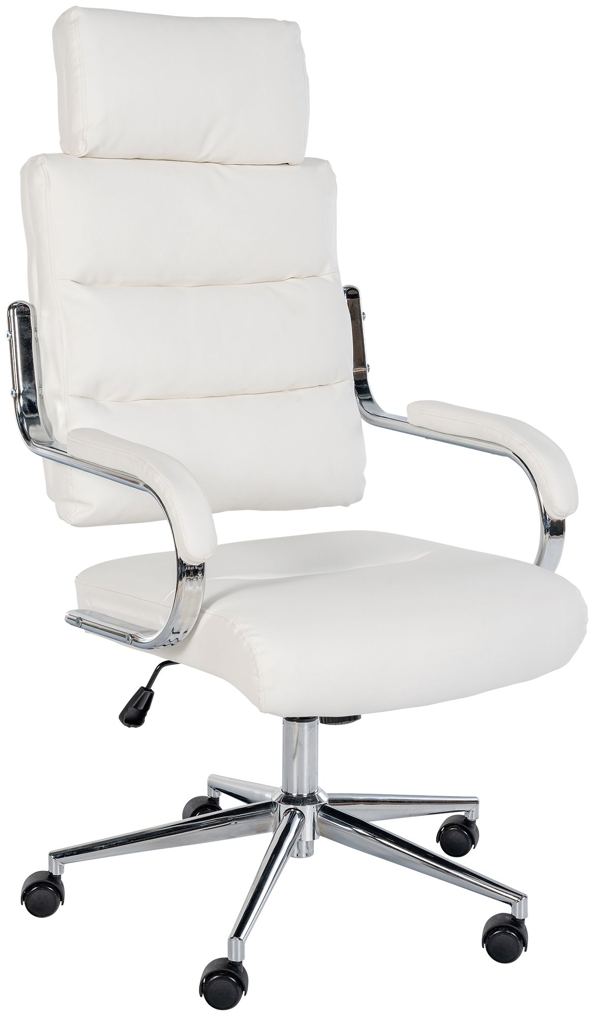 Ergonomische Bureaustoel - Kantoorstoel - Hoog Stabiliteit & Langdurig Comfort Kleur wit
