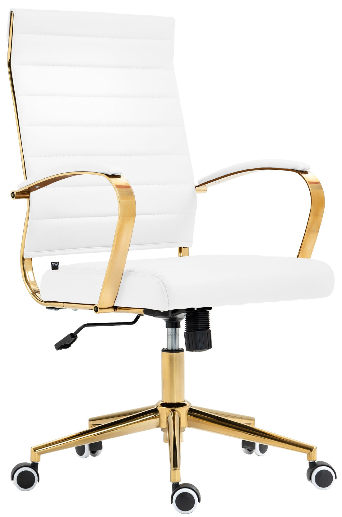 Ergonomische Kunstleren Bureaustoel - Design Zitcomfort - 360° Draaibaarheidsvoordeel Kleur zwart