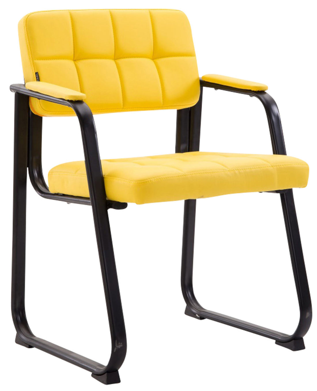 Set van 2 Eetkamerstoelen - Dining Chairs - Comfort Urenlang Zitten Kleur geel