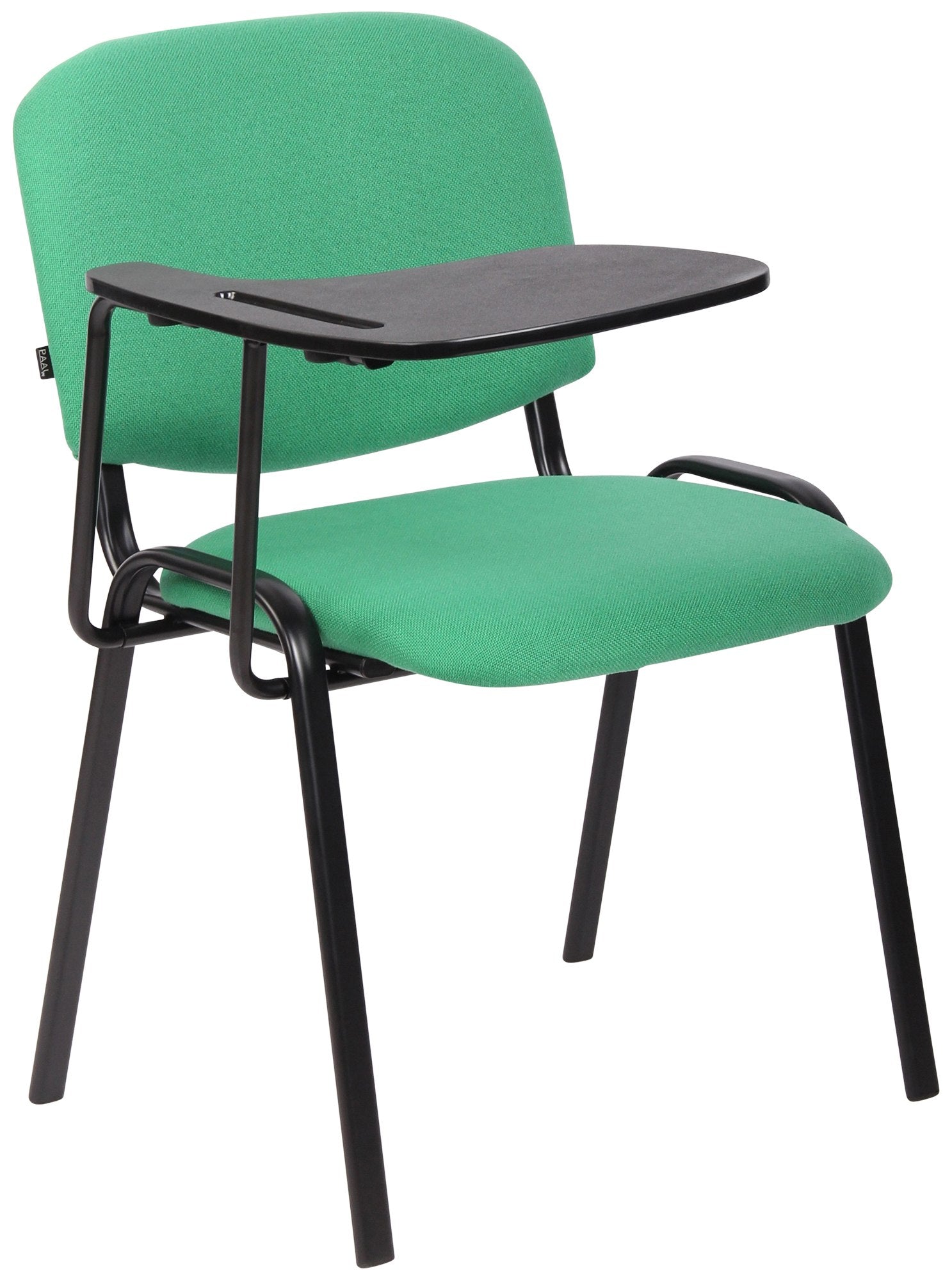 Klapstoel met Tafel - Vouwstoel - Gewatteerd Zitcomfort, Praktische Penuitsparing Kleur groen
