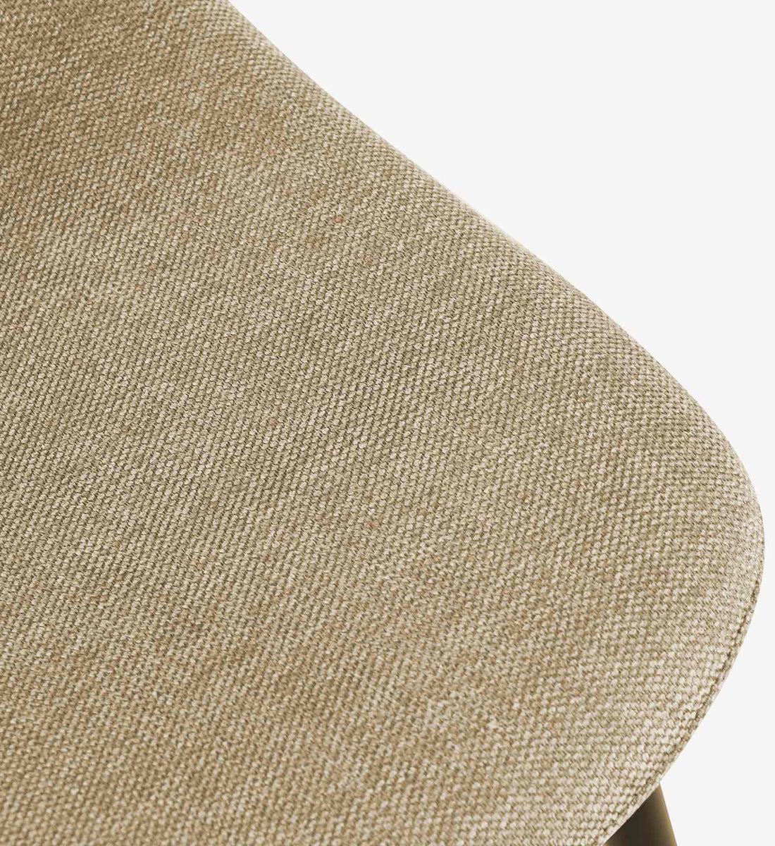 Set van 4 Moderne Eetkamerstoelen - Comfortabele Stoelen - Onderhoudsvriendelijk Design Kleur taupe