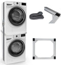 Verbindingsmodule Wasmachine - Koppelstuk - Ruimtebesparend met Spanningsriem Inhoud set verbindingsframe