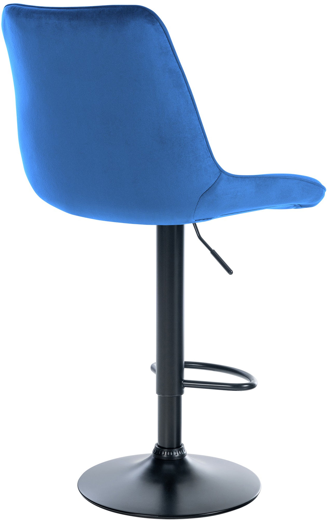 2-delige Set Moderne Barkrukken - Barstoelen - Optimaal Zitcomfort Kleur blauw