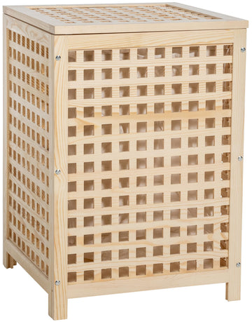 Wasmanden Set - Wasboxen - Ventilatiegaten voor Frisse Was Kleur natuur