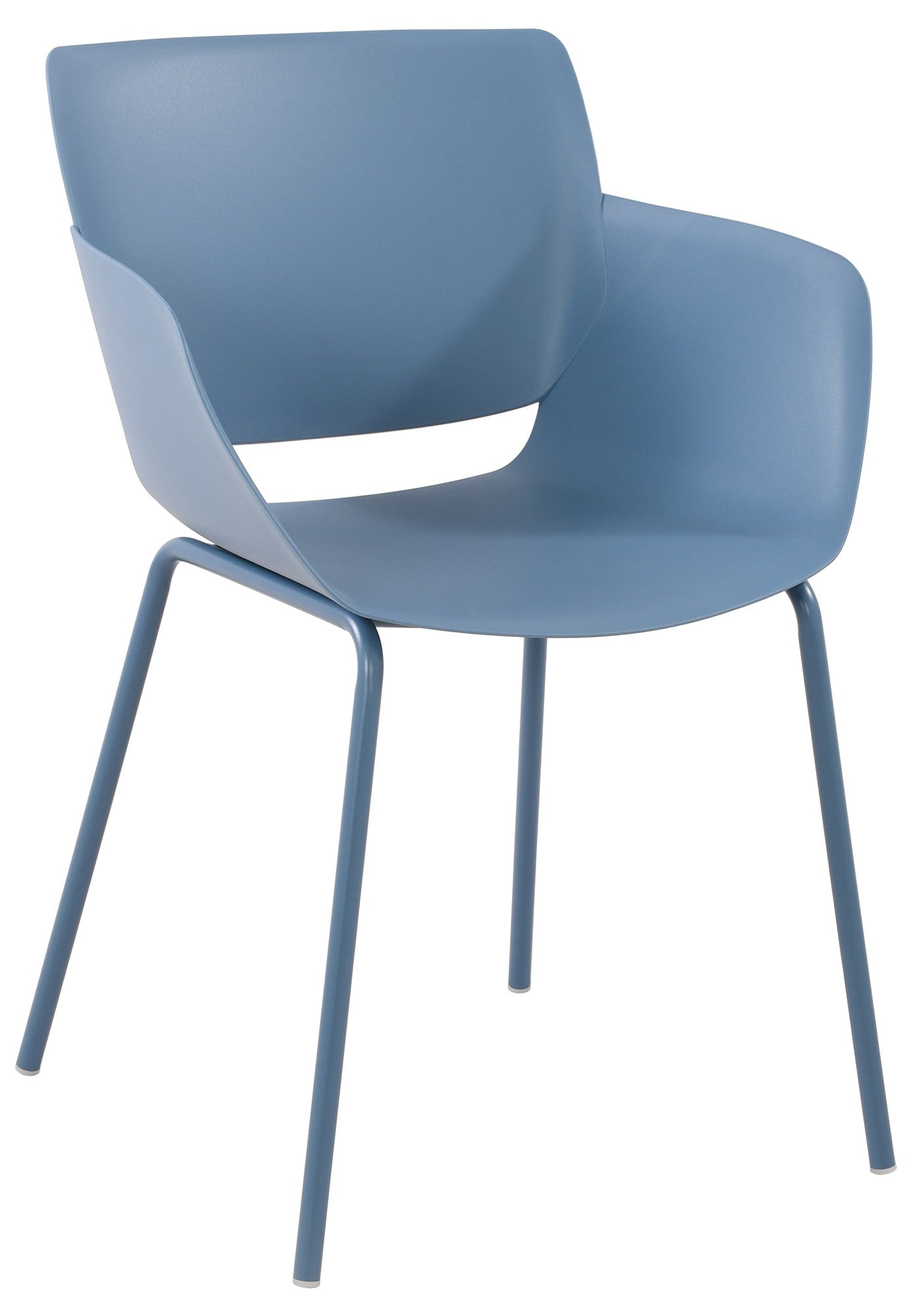 Veelzijdige Tuin- & Bistrostoel - Stoel voor Binnen/Buiten - Weerbestendig & Duurzaam Kleur blauw