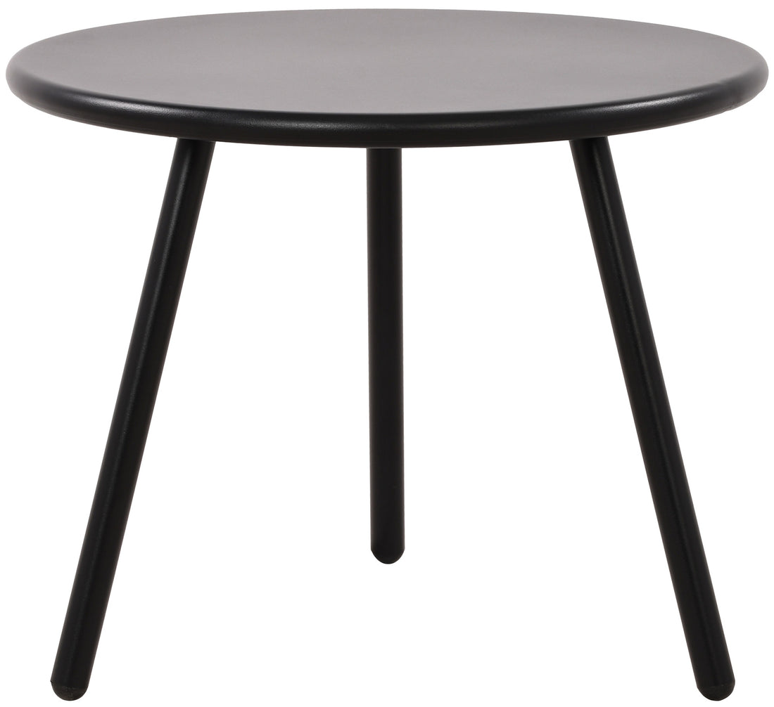Moderne Tuintafel, Weerbestendige Loungetafel, Roestvrij design - UV-bestendig Kleur zwart