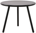 Moderne Tuintafel, Weerbestendige Loungetafel, Roestvrij design - UV-bestendig Kleur zwart