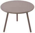 Weersbestendige Loungetafel - Bijzettafel - Roestvrij ontwerp, binnen en buiten gebruik Kleur taupe