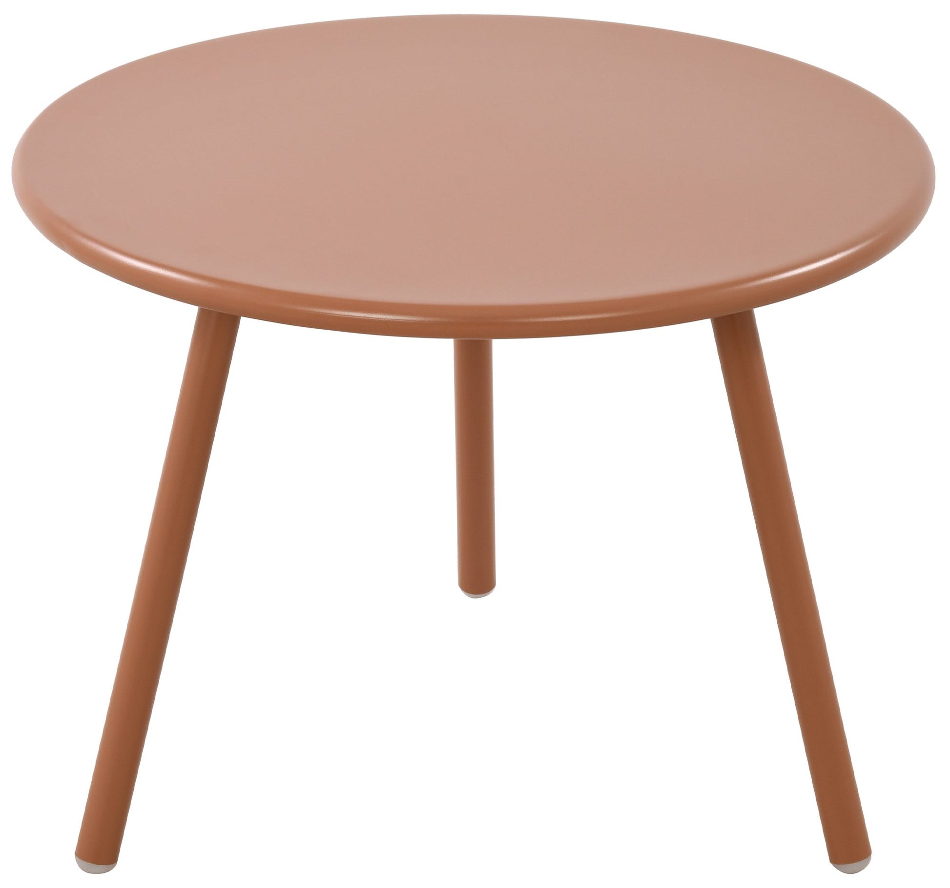 Weersbestendige Loungetafel - Bijzettafel - Roestvrij ontwerp, binnen en buiten gebruik Kleur terracotta