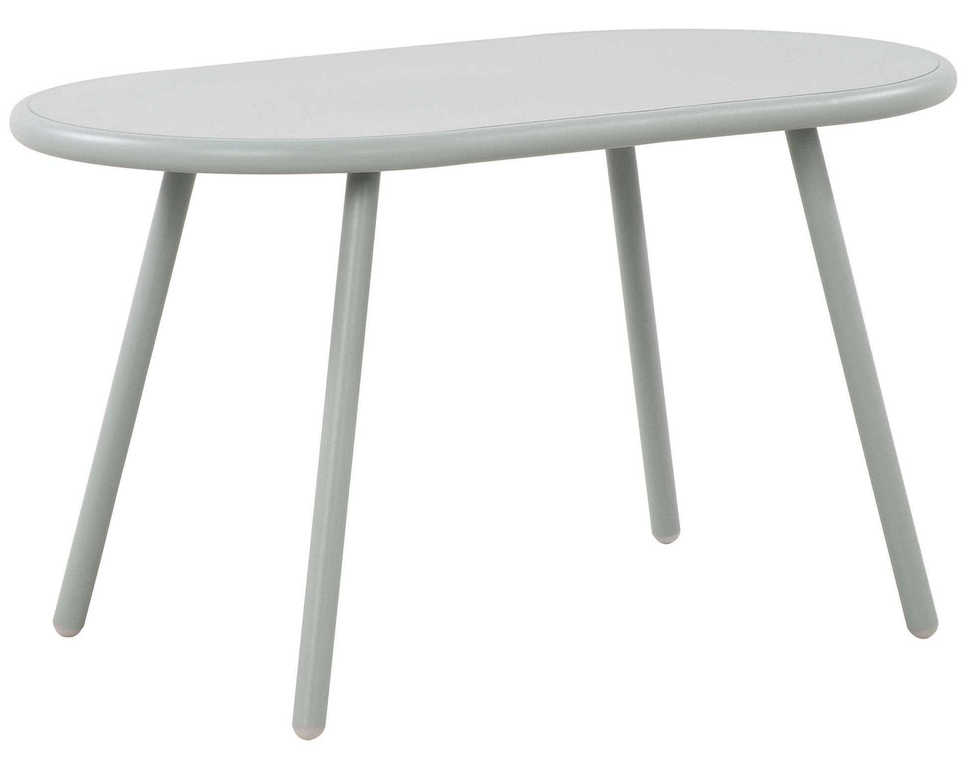 Moderne Loungetafel - Buitentafel - Roestvrije Metalen Poten, Weerbestendig - Recycled Kunststof Kleur turkoois