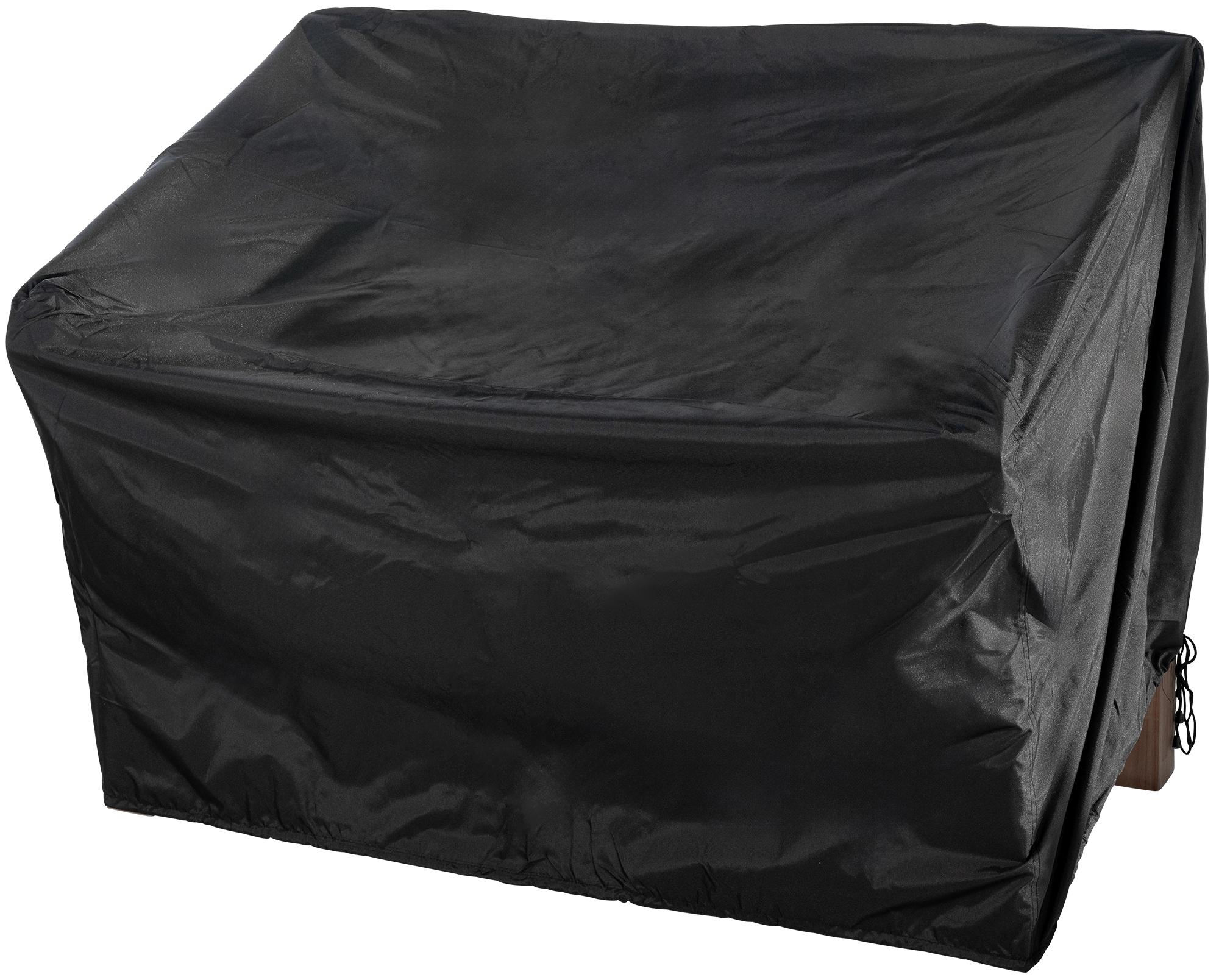 Tuinbank beschermhoes - Waterafstotend - UV-bestendig - Oxford materiaal Kleur zwart