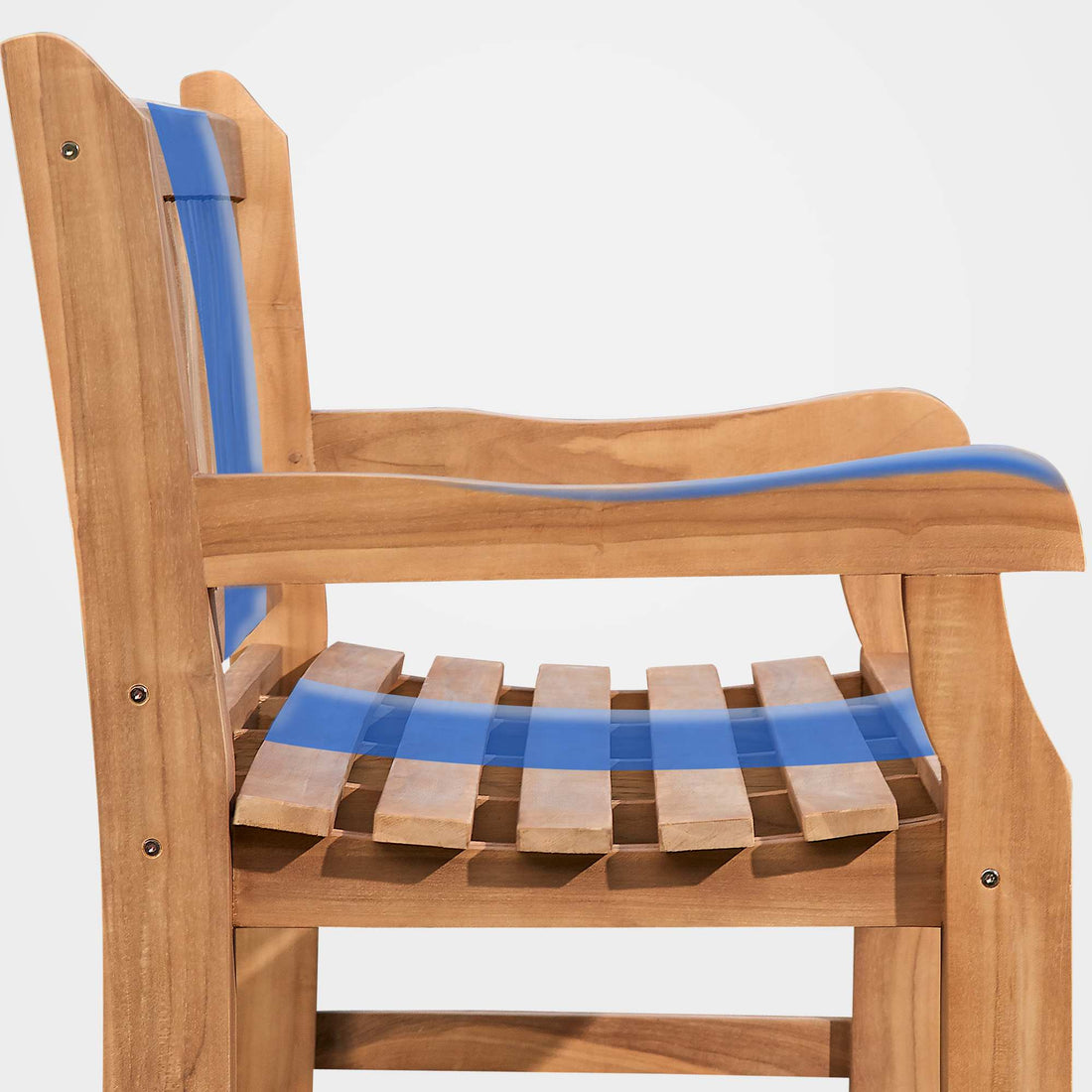 Teak Tuinbank 120 cm - Outdoor Zitbank - Inclusief Beschermhoes, Duurzaam & Ergonomisch Comfort Kleur teak