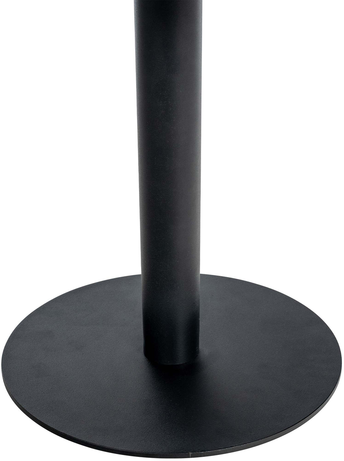 Bijzettafel - Salontafel - Stabiel Design Met Matzwart Frame Kleur bruin
