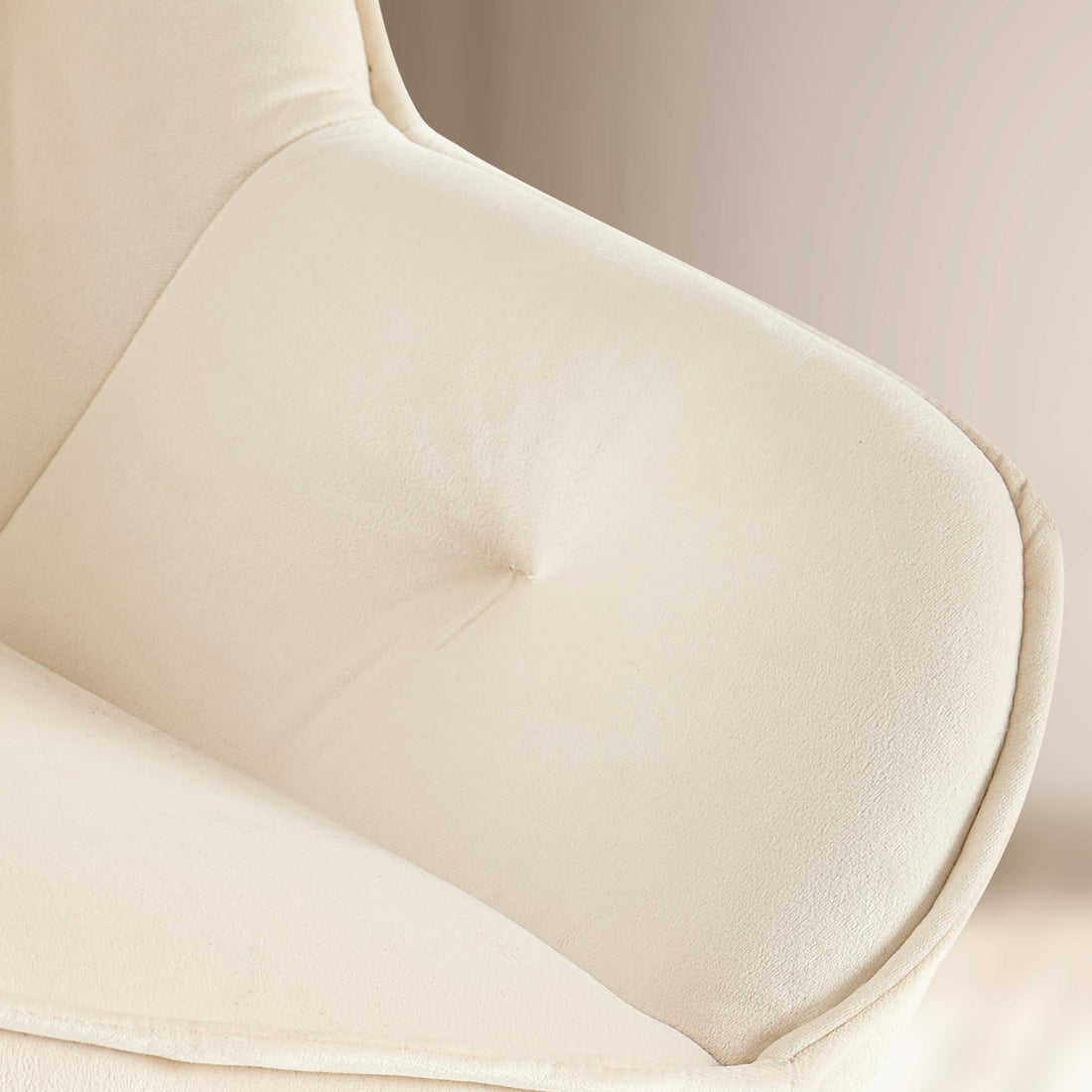 Eetkamerstoel - Dining Chair - Stijlvolle en Comfortabele Zithouding Kleur crème