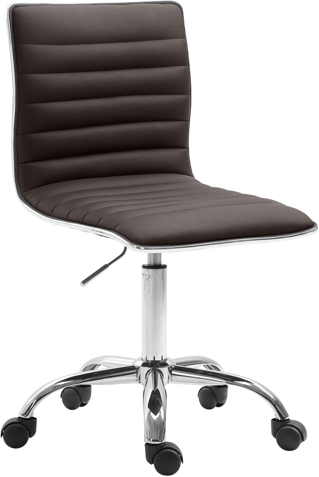 Verstelbare Werkkruk – Draaikruk - Comfort met Rugleuning, Kunstleer Design Kleur grijs