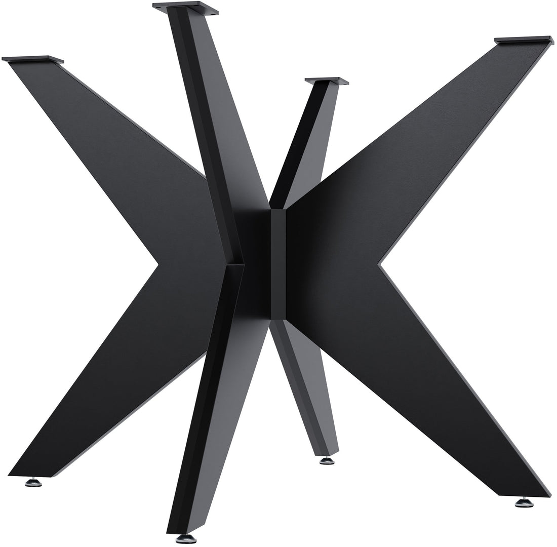 Industriële Tafelpoten - Stevige Tafelsteunen - Grote Draagkracht tot 200 kg Kleur zwart