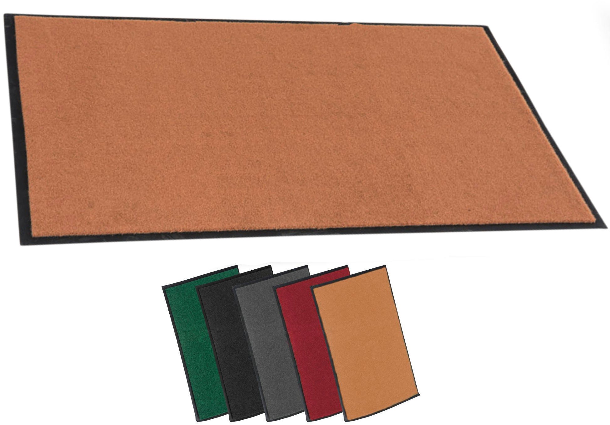 Vuilvang Deurmat - Schoonloopmat - Uitzonderlijke Reinigingsprestaties, 60x90 cm Kleur koffie Maat