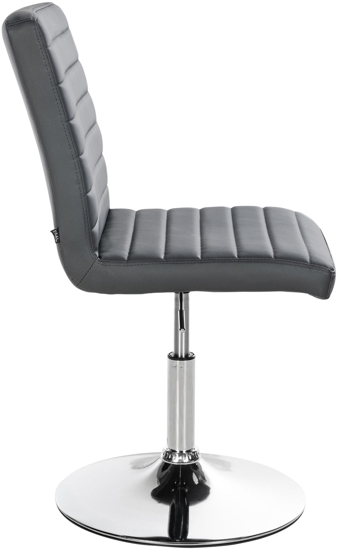 Set van 2 Eetkamerstoelen - Kunstlederen Stoelen - Ergonomisch Comfort & Moderne Look Kleur grijs